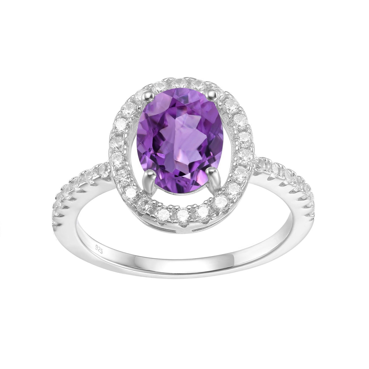 Bague colorée naturelle pour femme en argent s925 incrusté de cristal de grenat