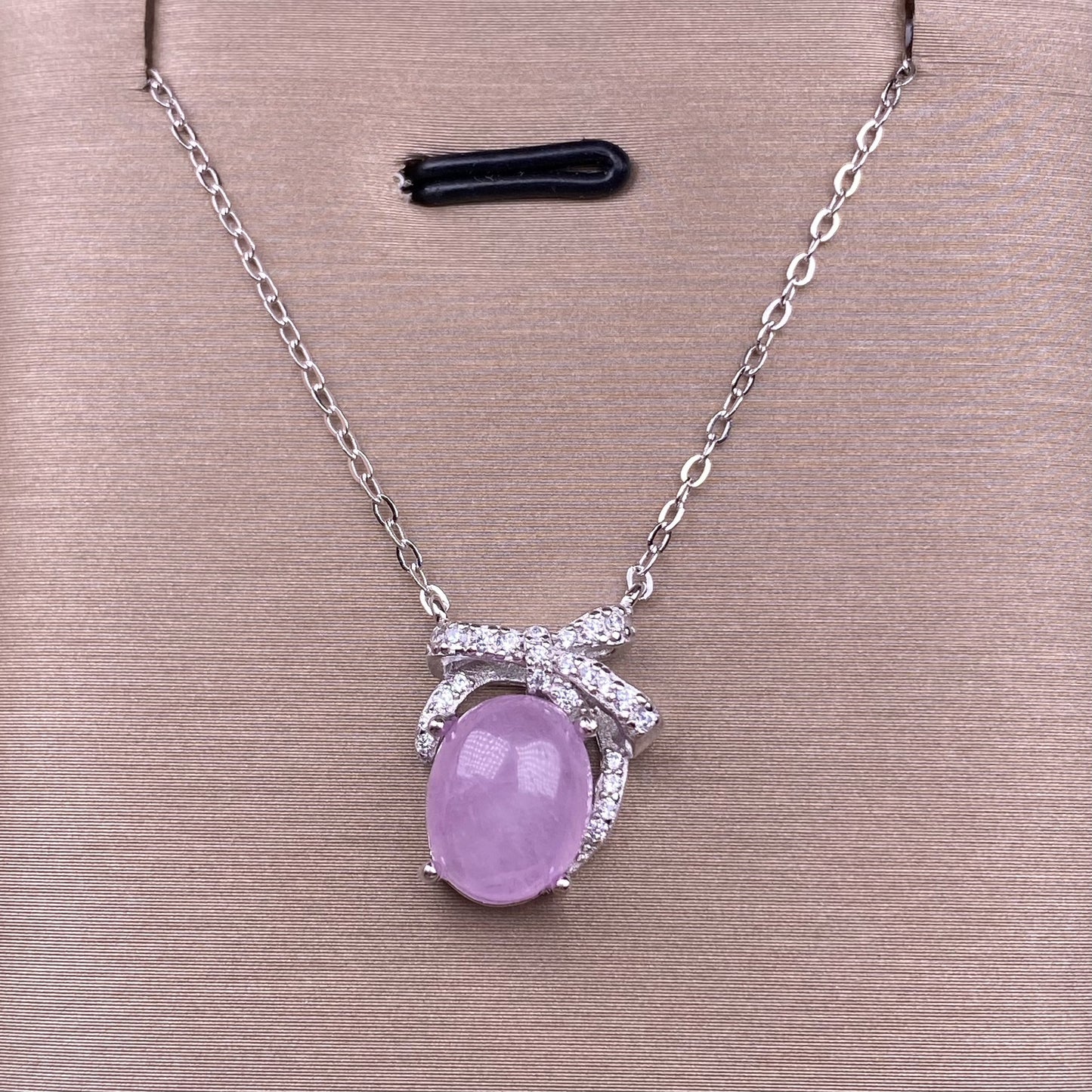 Collier brillant au Lithium violet, aigue-marine, raisin, incrusté d'argent s925, chaîne de clavicule polyvalente pour femmes