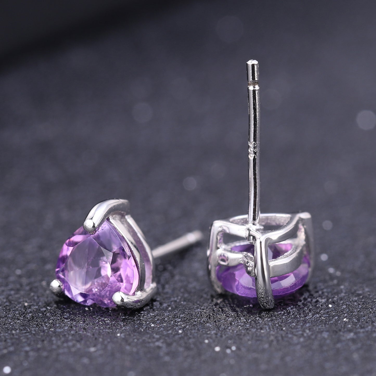 Natural crystal earrings 925 sterling silver natural stone earrings and earrings