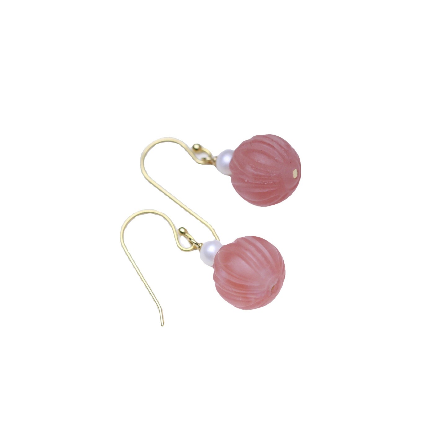 Boucles d'oreilles en argent S925, Agate rouge du sud naturelle, perle de Lotus, perle d'eau douce