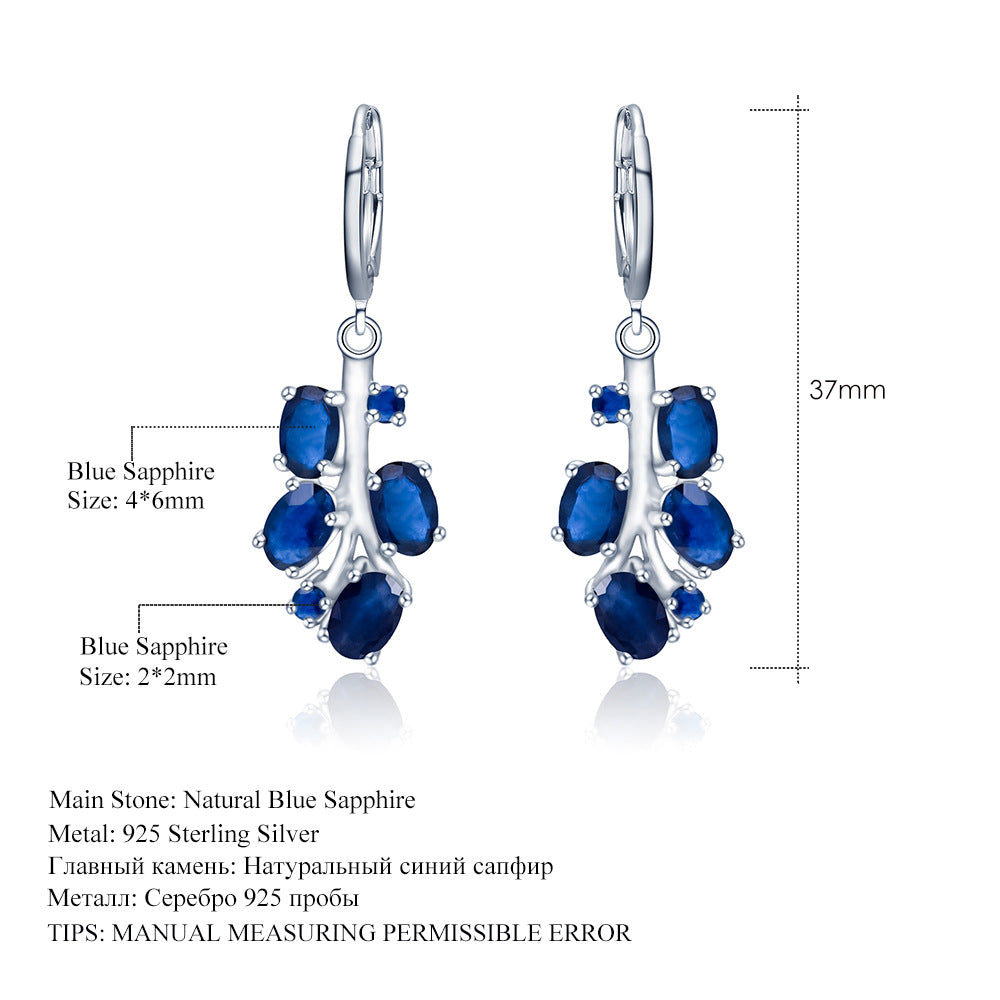 Pendientes de botón de topacio con piedras preciosas de colores naturales en plata S925 con pendientes de cristal con piedras preciosas de colores