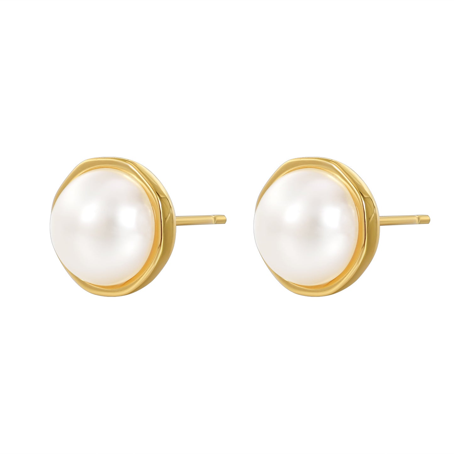 【DF】 Boucles d'oreilles en perles pour femmes, nouveau style de célébrité, sens haut de gamme, aiguille en argent S925, design de luxe léger, bijoux de tempérament