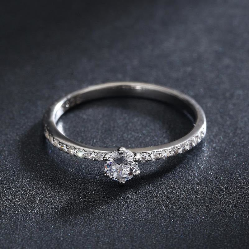 Moissaniteg Stone Women's Ring Six Claw Factory