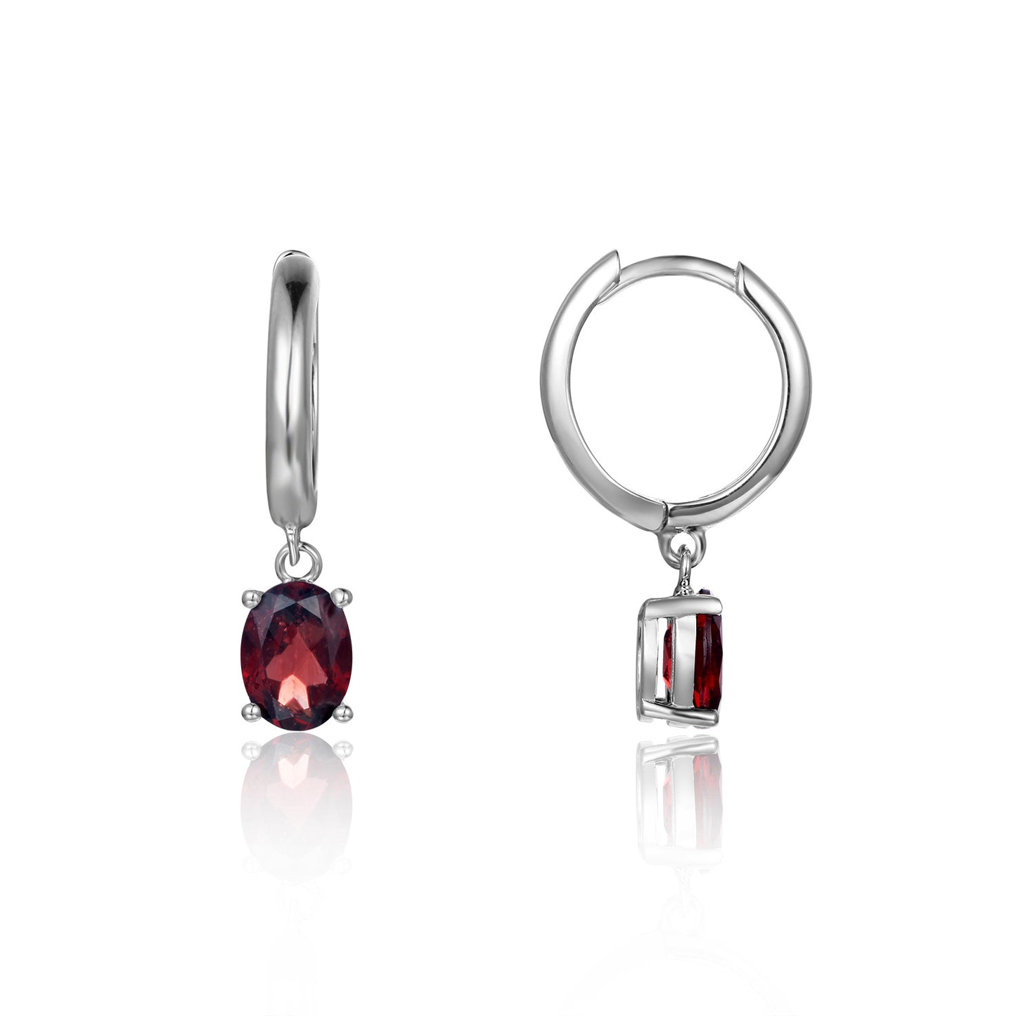 Boucles d'oreilles au trésor coloré naturel, boucles d'oreilles et boucles d'oreilles en topaze incrustées d'argent s925 de personnalité de la mode européenne et américaine