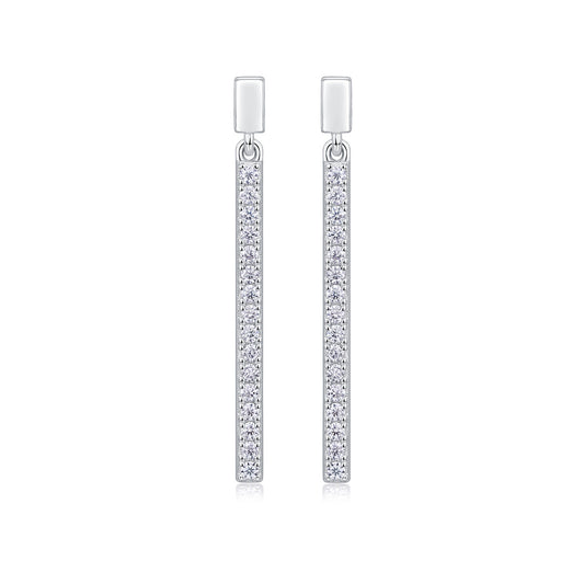 Boucles d'oreilles sautantes en argent 925, nouvelles boucles d'oreilles en pierre Mosan