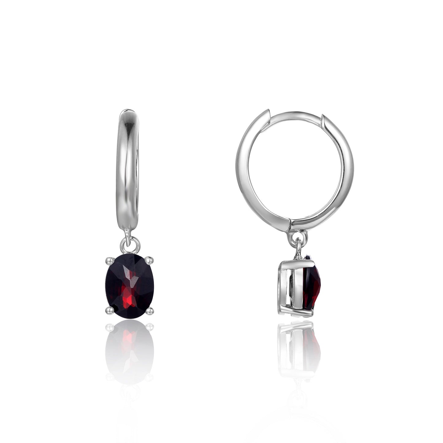 Boucles d'oreilles au trésor coloré naturel, boucles d'oreilles et boucles d'oreilles en topaze incrustées d'argent s925 de personnalité de la mode européenne et américaine