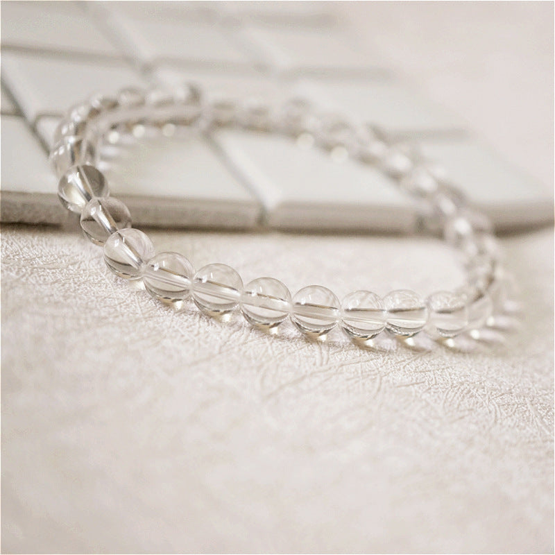 Pulsera de cristal blanco de Natural Transport