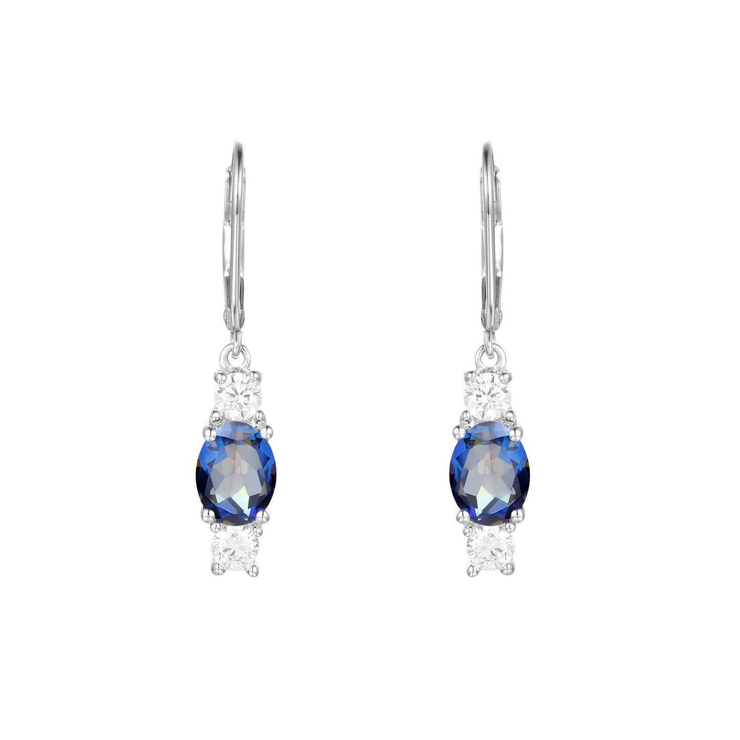 Boucles d'oreilles au trésor colorées naturelles incrustées de grenat, boucles d'oreilles en argent s925