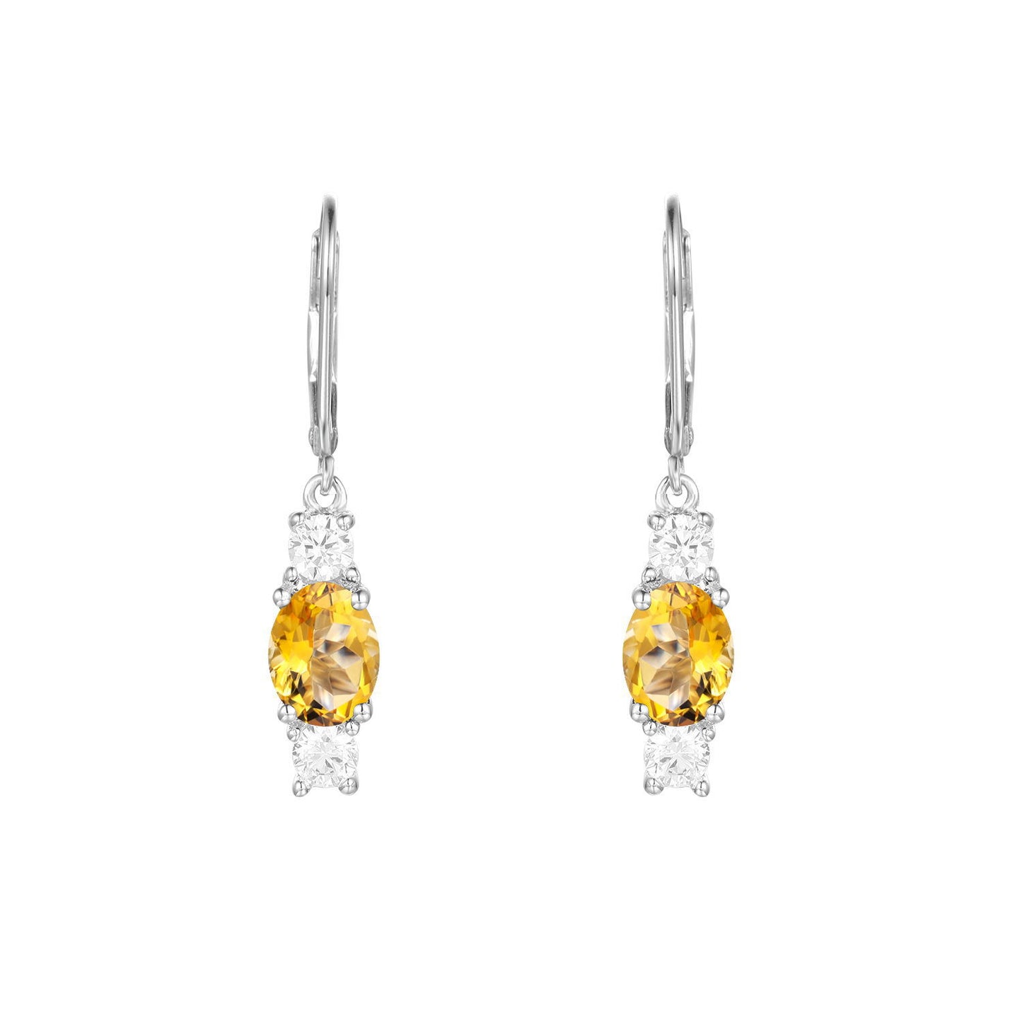 Boucles d'oreilles au trésor colorées naturelles incrustées de grenat, boucles d'oreilles en argent s925